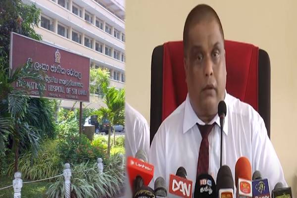 ஊழியர்கள் போதைப்பொருள் பாவனை - கொழும்பு தேசிய வைத்தியசாலை பணிப்பாளர் கருத்து - அலுவலகத்தை முற்றுகையிட்ட ஊழியர்கள்! | Unrest At Colombo National Hospital