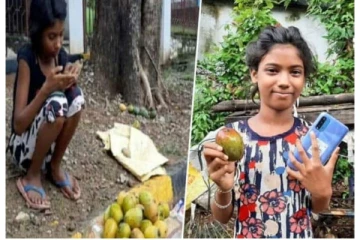 சாலையோரத்தில் மாம்பழம் விற்ற சிறுமிக்கு கிடைத்த அதிர்ஷ்டம்!