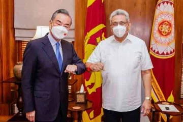 சீன அமைச்சர் மற்றும் ஜனாதிபதி இடையே இடம்பெற்ற உரையாடல் என்ன?