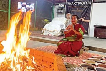 கொரோனாவை ஒழிக்க  ஆரம்பிக்கப்பட்ட 2 880 மணி நேர‌  மகா யாகம்