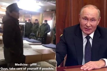 ஆண் ரஷ்ய வீரர்களை பெண்களிடம் மாதவிடாய் தயாரிப்புகளை கேட்டு வாங்கி வைத்துக்கொள்ளச் சொல்லும் அதிகாரி: பரபரப்பு வீடியோ