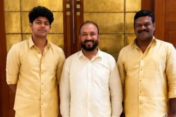 லைகா குடும்ப திருமணத்தில் தனியாக கலந்துகொண்ட விஜய் மகன் ஜேசன் சஞ்சய்