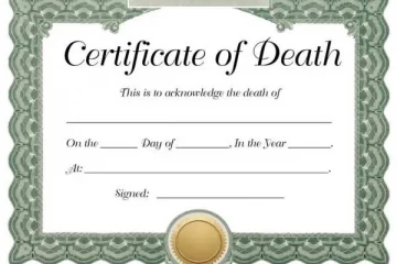 இறப்புச் சான்றிதழ் இல்லையென்றால் இந்த 5 பணிகள் நிறுத்தப்படும்