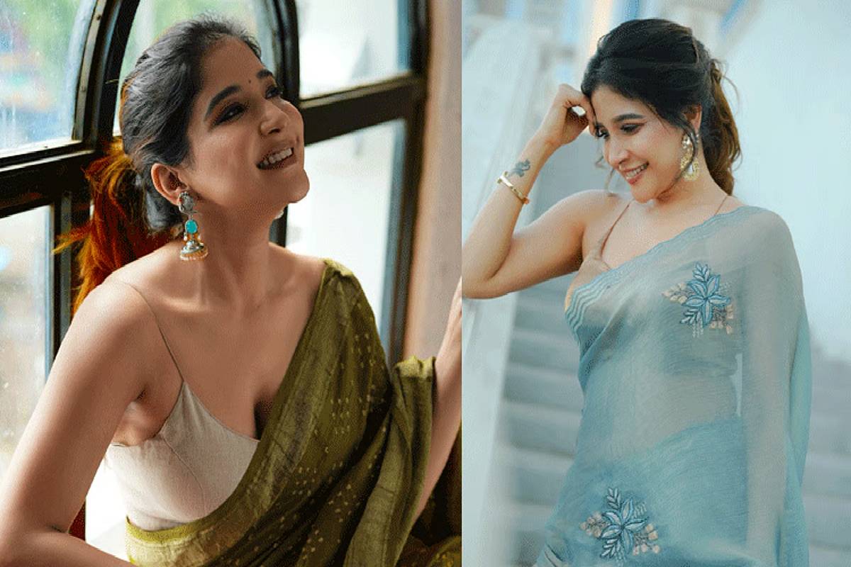சாக்ஷி அகர்வாலை தள்ளி விட்ட கணவர்.. அதன்பின் நடந்த டுவிஸ்ட்! படு வைரலாகும் வீடியோ | Sakshi Agarwal Treandy Video Viral