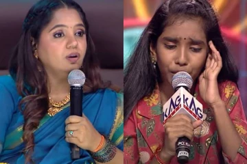 சரிகமப லிட்டில் சாம்ஸ் 4!! அதிரவைத்த முதல் இறுதி போட்டியாளர் மலேசியா ஹேமித்ரா...