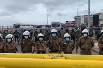 காலிமுகத்திடல் பகுதியின் தற்போதைய நிலவரம் (Video)