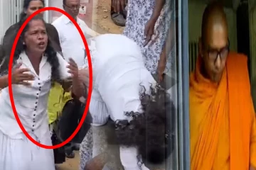 புத்தரால் பிக்குவிற்கு சிறை; நீதிமன்றில் கொந்தளித்த பெண்!