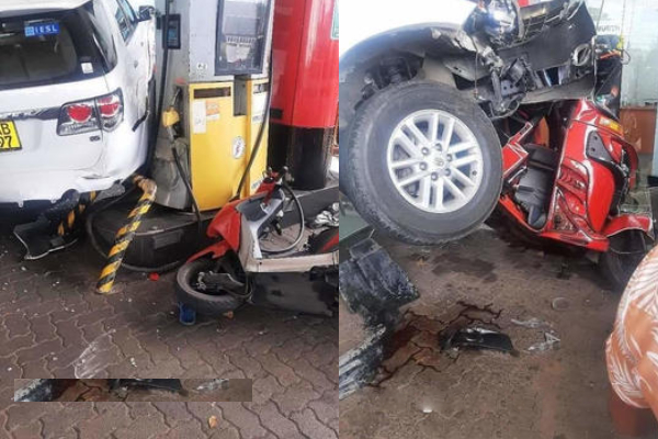 கொழும்பு பெட்ரோல் நிலையத்தில் திடீர் விபத்து! | Sudden Accident At The Colombo Petrol Station