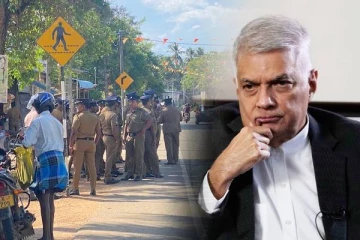 போராட்டத்திற்கு அஞ்சி மாற்று வழியால் தப்பித்த ரணில்