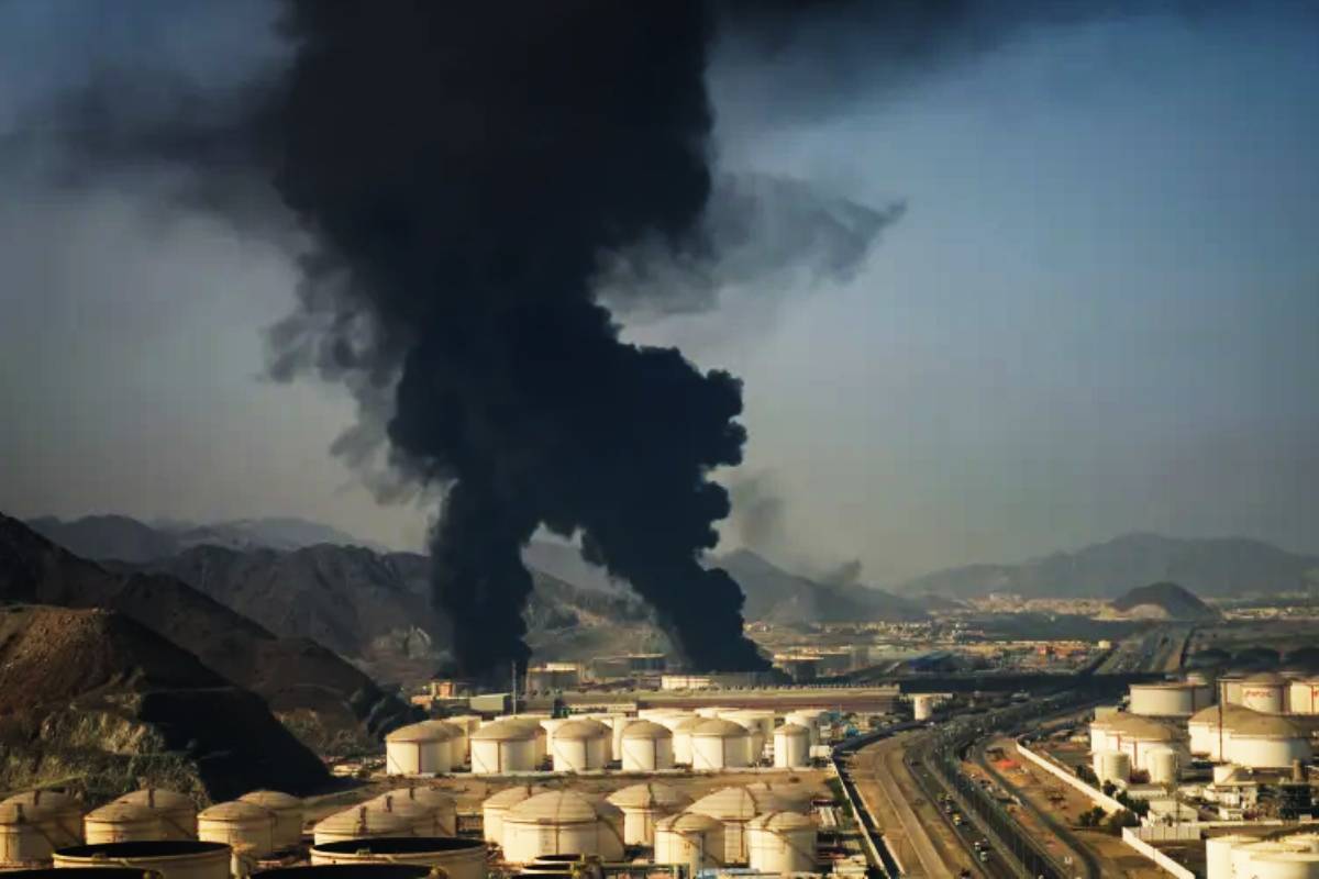 வளைகுடாவில் தொடரும் ஈரானின் ஆதிக்கம்: குவைத் எரிசக்தி நிலையங்கள் மீது தாக்குதல் | Kuwait Knpc Energy Plant Drone Attack Iran Forces