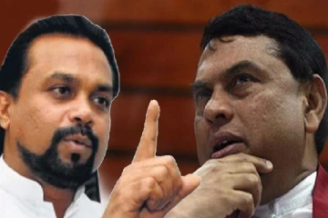 பசில் அனுப்பிய செய்தி-சீற்றமான பதிலை வழங்கிய வீரவங்ச தரப்பு