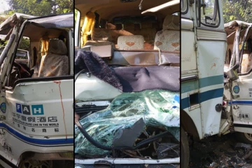 இன்று இடம்பெற்ற கோர விபத்து; 12 பேர் காயம்