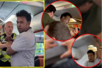 டிரம்புக்கு அழிவு! விமானத்தில் கூச்சலிட்ட இந்திய வம்சாவளி பயணி கைது