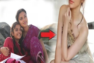 அமலா பாலின் ரீல் மகளா இது? தாவணியில் தேவதையாகவே மாறிட்டாங்களே!