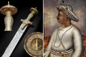 லண்டனில் ரூ.3.4 கோடிக்கு ஏலம் போன திப்பு சுல்தானின் வீர வாள்!