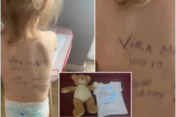 உக்ரேனிய குழந்தைகள் உடம்பில் பெற்றோர் எழுதும் தகவல்கள்! காரணம் இதுதான்... நெஞ்சை உருக்கும் புகைப்படங்கள்