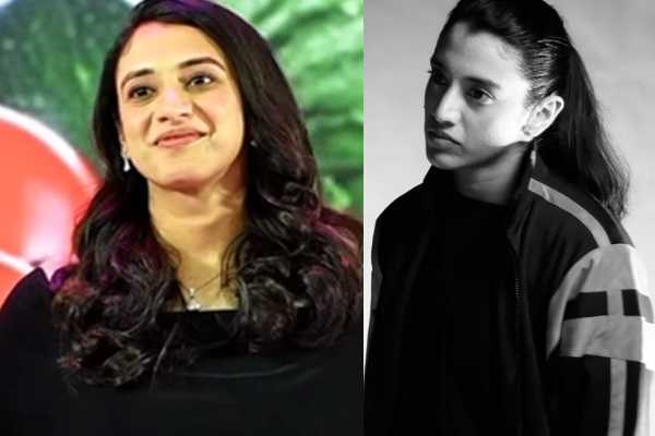 இந்திய கிரிக்கெட் வீராங்கனை ஸ்மிருதி மந்தனாவின் ரீசெண்ட் கிளாமர் கிளிக்ஸ்.. | Smriti Mandhana Lights Up The Oneplus Event