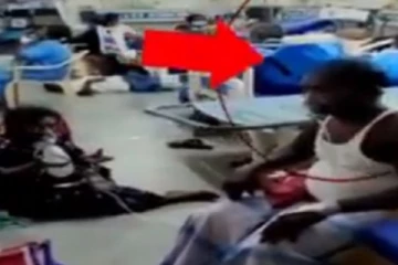 இறந்த உடலுக்கு மத்தியில் கொரோனா சிகிச்சை: புதுவையில் அரங்கேறிய அவலம்