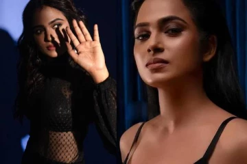 அந்த ஆடை தெரியும் படி போட்டோஷூட்!! இப்படியொரு போஸ் கொடுத்து மயக்கிய நடிகை ரம்யா பாண்டியன்..