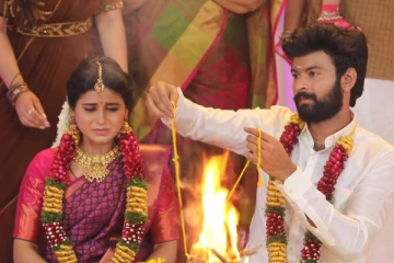 சீரியல் கல்யாணம் எல்லாம் இப்படித்தான் நடக்குமா! நிஜத்தில் தாலி கட்டினது யார் பாருங்க