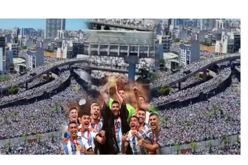 அர்ஜென்டினா வெற்றி - பியூனஸ் அயர்ஸ் நகரில் சூழ்ந்த சுமார் 4 மில்லியன் மக்கள்... - வைரலாகும் வீடியோ...!