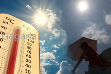 වියළි කාලගුණය ජනතාවට කළ හදිය