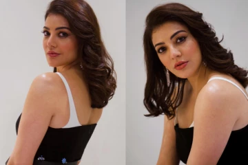 ட்ரெண்டி உடையில் காஜல் அகர்வால் லேட்டஸ்ட் போட்டோஷூட்