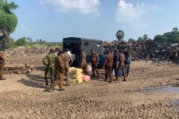 யாழில் தீக்கிரையாக்கப்பட்ட 600 கிலோ கிராம் ஆபத்தாக பொருள்