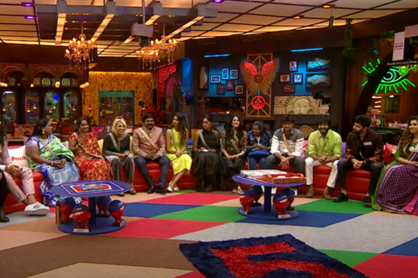 பத்திக்கிட்டு எரியுது பிக் பாஸ் வீடு.... கொளுத்திப் போட்ட கமல்! | Kamal Haasan Triggers Bigg Boss Contestants