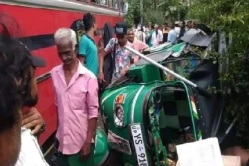 தாய் செலுத்திய முச்சக்கர வண்டியால் 07 வயதான மகளுக்கு நேர்ந்த துயரம்