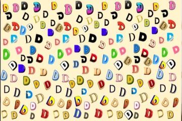 Optical illusion: கண்பார்வையை சோதிக்கலாம்...இந்த “D” களில் “0” எங்கே உள்ளது?