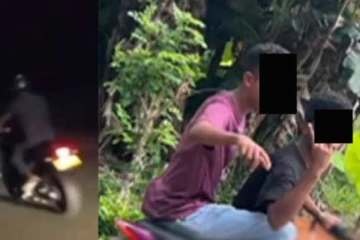 மோட்டார் சைக்கிள்களில் சாகசம் காட்டிய இளைஞர்களுக்கு நேர்ந்த கதி!