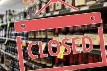 நாட்டின் அனைத்து மதுபானசாலைகளுக்கும் பூட்டு