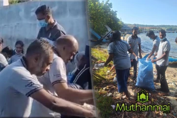 திருகோணமலையில் கடற்கரை சுத்தம் செய்யும் நிகழ்வு முன்னெடுப்பு