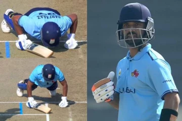 22 பந்துகளில் 73 ரன் விளாசல்! ரஹானே, சர்ப்பராஸ் வாணவேடிக்கை..18.1 ஓவரில் 217 இலக்கை எட்டிய மும்பை