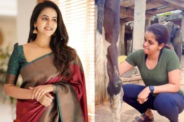 பால் பண்ணை தொடங்கிய பிரபல நடிகைக்கு குவியும் வாழ்த்துக்கள்..வைரலான பால் கறக்கும் வீடியோ