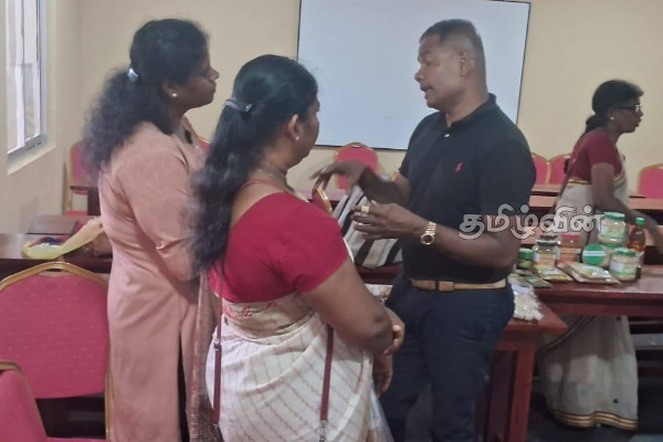 யாழ். முயற்சியாளர்களை சந்தித்த புலம்பெயர் தொழிலதிபர் | Businessman Kandiah Baskaran Meets Entrepreneurs