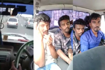 சிங்கம் பட பாணியில் காரில் தப்பிச்சென்ற வழிப்பறி கொள்ளையர்களை மடக்கி பிடித்த போலீசார் - குவியும் பாராட்டு