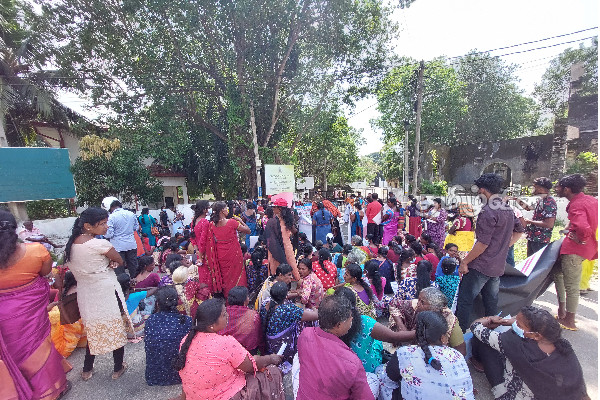 கிராஞ்சி கடலட்டை பண்ணைக்கு எதிரான போராட்டத்திற்கு யாழில் ஆதரவுப் பேரணி (photos) | Srilanka Crisis Political Fishaman Protest Jaffna