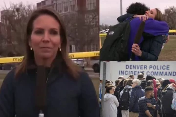 துப்பாக்கிச்சூடு சம்பவத்தை நேரலையில் வாசித்த பெண் நிருபர்..ஓடி வந்து கட்டியணைத்த மகன்..நெகிழ்ச்சி சம்பவம்