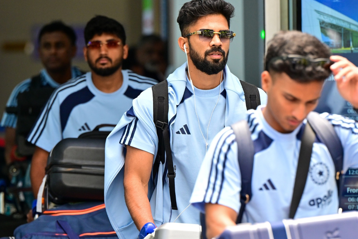 வைபவ் சூரியவன்ஷியுடன் இலங்கை வந்தடைந்தது இந்திய A அணி | India A Arrive In Sri Lanka With Vaibhav