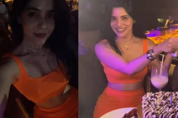 இரவு பர்த்டே பார்ட்டி! மஜா பண்ணும் 33 வயதான நடிகை திவ்ய பாரதி..