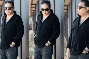 69 வயதிலும் அதே இளமை: வெளிநாட்டில் கமல்ஹாசன் - வைரலாகும் புகைப்படம்