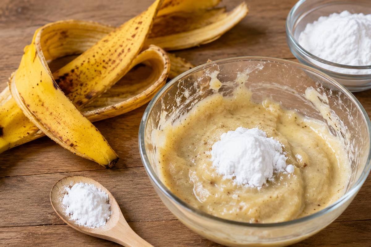 வாழைப்பழத் தோலுடன் பேக்கிங் சோடா.., எப்படி பயன்படுத்தலாம்? | Banana Peels And Baking Soda Household Uses