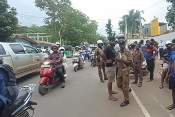 விபத்தை ஏற்படுத்தி தப்பிச்சென்ற NPP அரசியல்வாதியின் வாகனம் ; நையப்புடைக்கப்பட்ட சாரதி