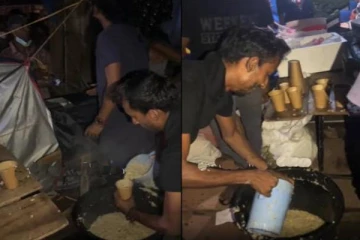 போராட்ட களத்தில் முள்ளிவாய்க்கால் கஞ்சி!
