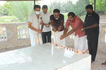 அன்னை பூபதியின் நினைவிடத்தில் ஏமாற்றத்துடன் திரும்பிச் சென்ற பொலிஸார்