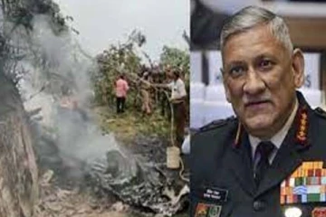 விபத்திற்குள்ளான ராணுவ விமானம்: படுகாயங்களுடன் மீட்கப்பட்ட முப்படை தளபதி! பரபரப்பான புகைப்படம்