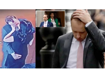 பெண் உதவியாளருக்கு உதட்டில் முத்தமிட்ட புகைப்படம் எப்படி ஊடகத்தில் வெளியானது? தீவிரமாகும் பிரித்தானியா சுகாதார செயலாளர் விவகாரம்