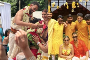 திருமணம் செய்தார் இந்திய கிரிக்கெட் வீரர் பிரசித் கிருஷ்ணா - வைரலாகும் புகைப்படம்